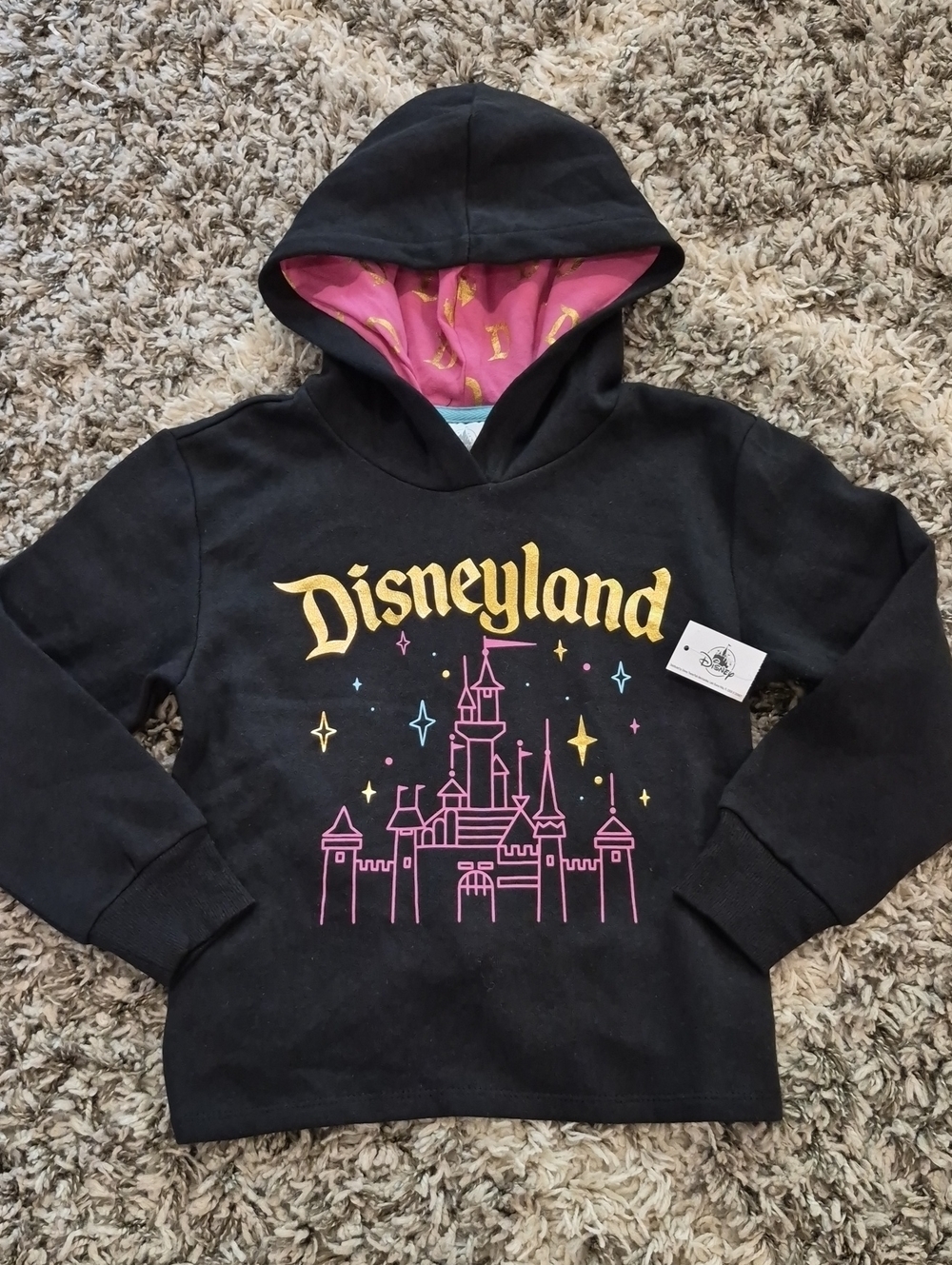 Disneyland Sleeping Beauty Castle Twist Back Hoodie